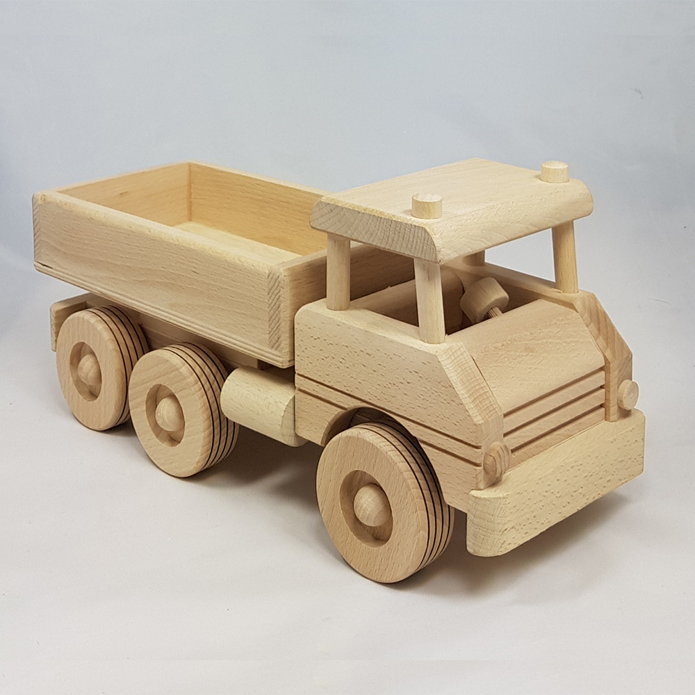Samochód drewniany mały (zabawka dla dzieci